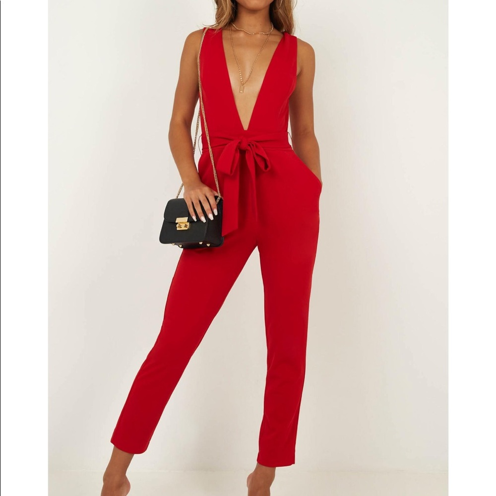 LEAVE NO TRACE RED SHOWPO JUMPER